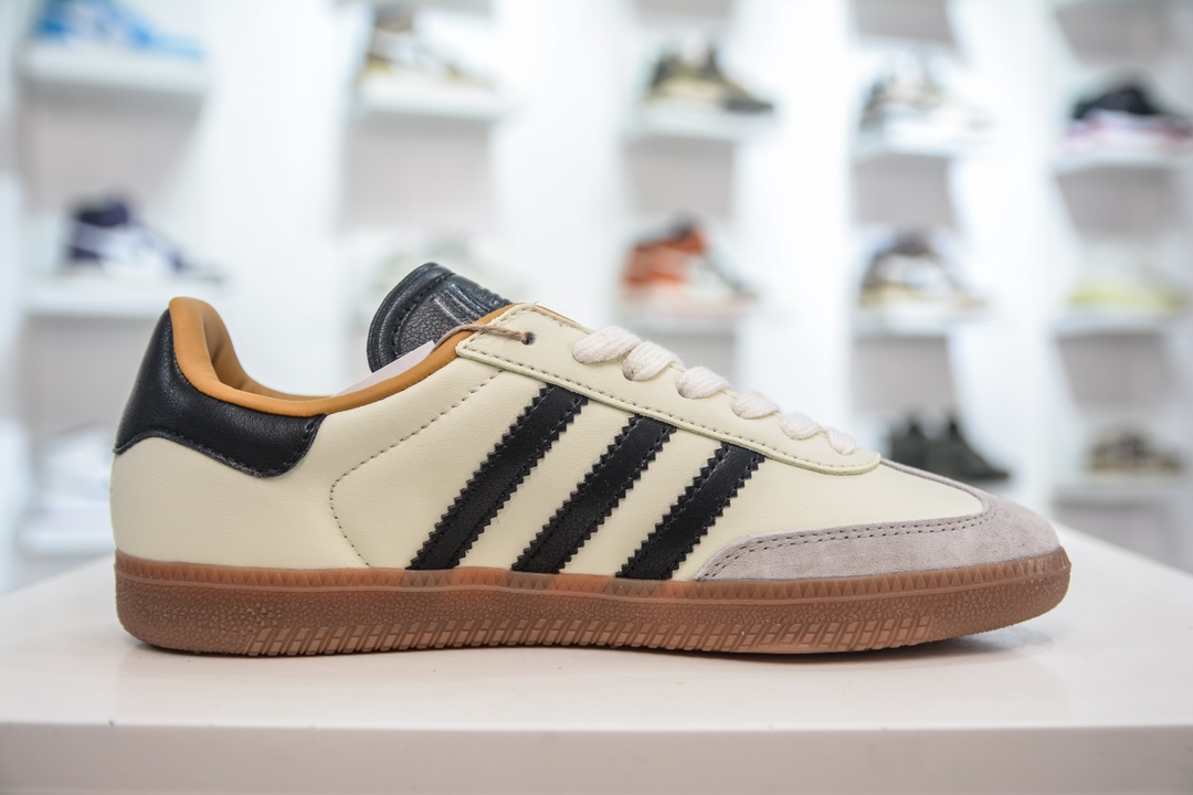 Q version of the pure original JJJJound x Ad Samba OG joint series pure original JJJJound x Ad Samba OG minimalist luxury ID8708