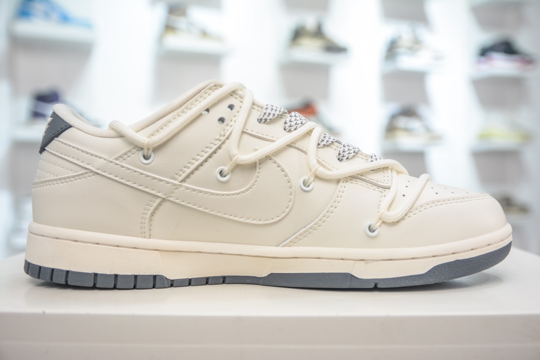 Bape x Nike Dunk Low Beige Black JJ5688-100