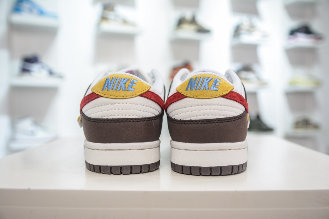 Nike Dunk Low Colorblock Red Hook GJ8309-932