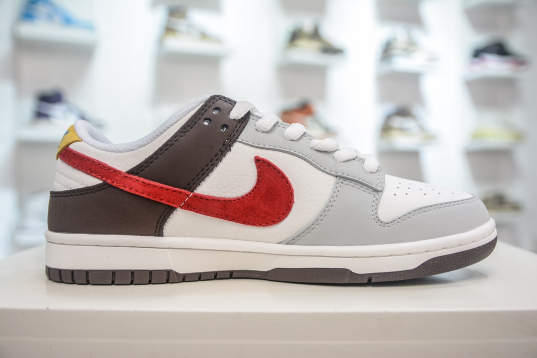 Nike Dunk Low Colorblock Red Hook GJ8309-932