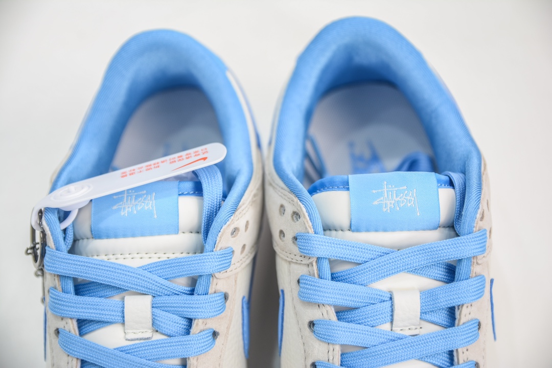 300 Stussy x Nike Dunk Low 斯图西 白蓝  DQ1098-371