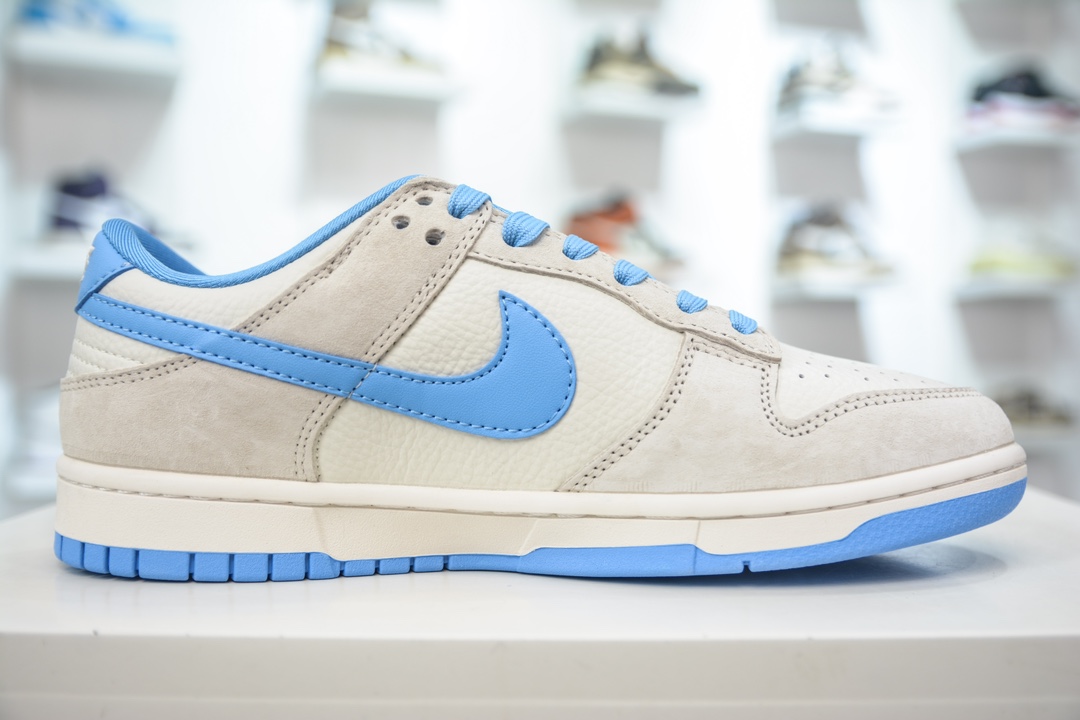 300 Stussy x Nike Dunk Low 斯图西 白蓝  DQ1098-371