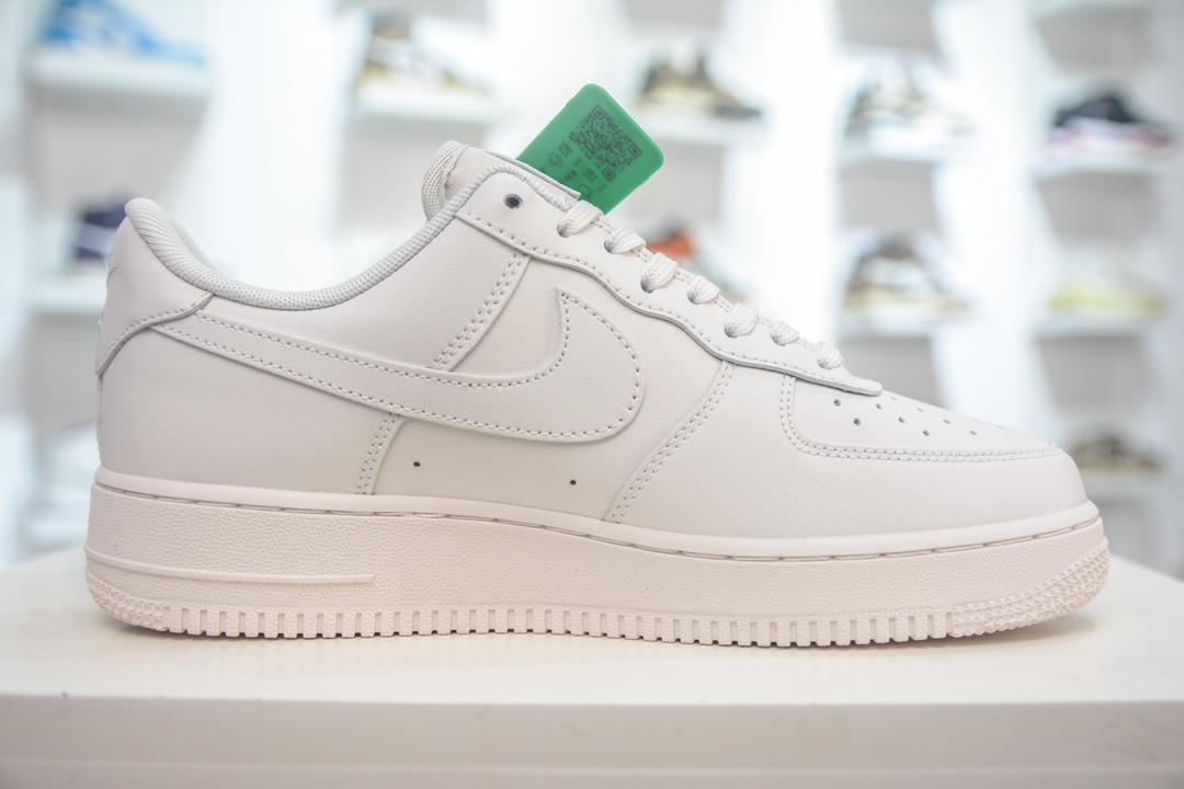 200 HY版纯原 Nike Air Force 1 Low 07 白黄  HJ3841-030