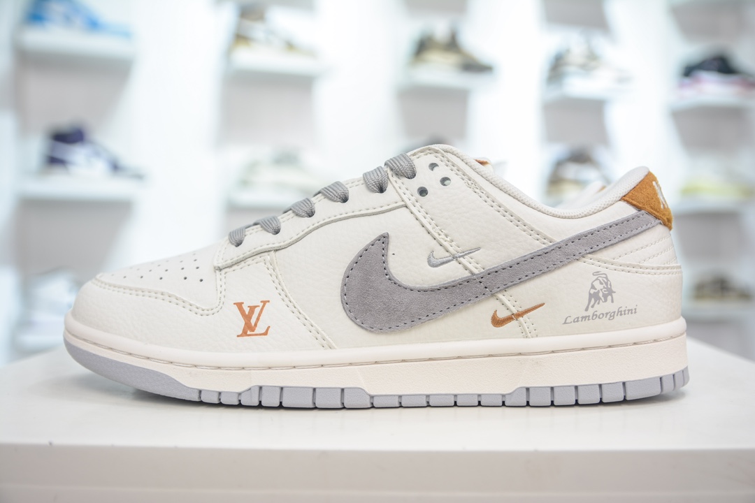 280 LV x Nike Dunk Low 米白灰  FC1688-191