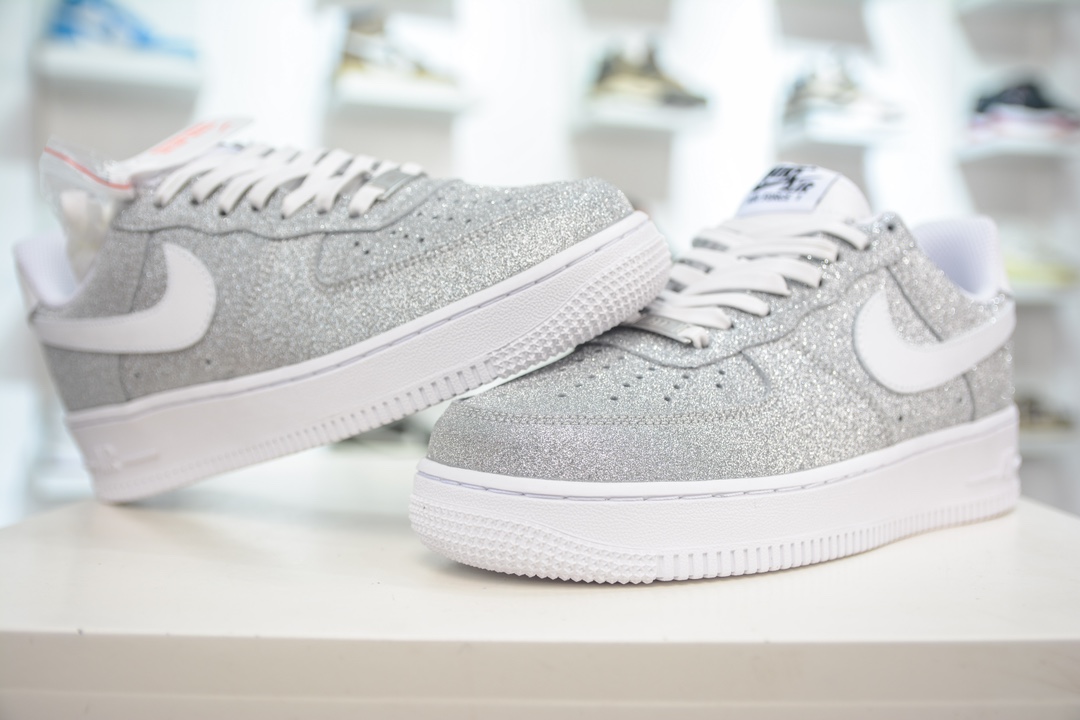 260 HY版纯原 Nike Air Force 1 Low 07 白银满天星 CW2288-015