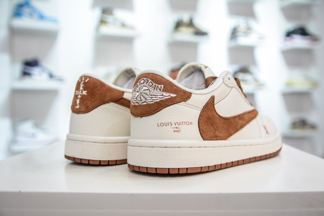 270 TS x Air Jordan AJ1 Low 倒钩低帮联名定制配色  LX1988-900