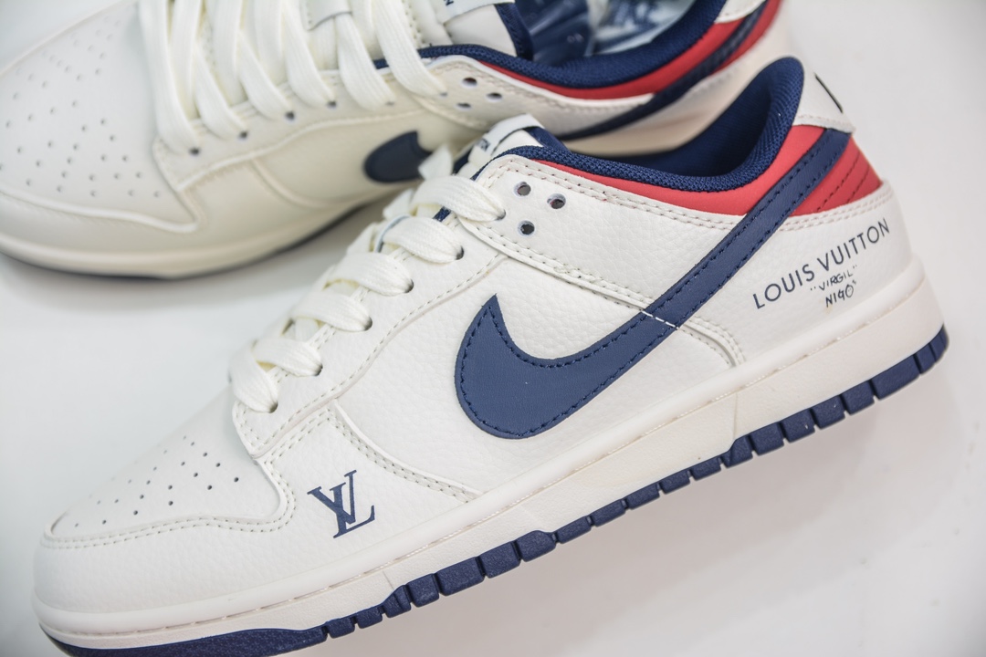 280 LV x Nike Dunk Low 米蓝红  XX2025-313