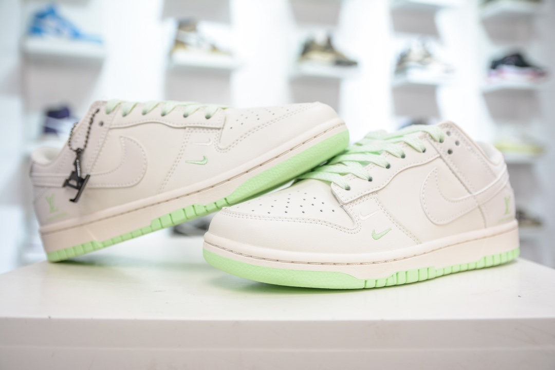 280 LV x Nike Dunk Low 双勾荧光绿  XX2025-321