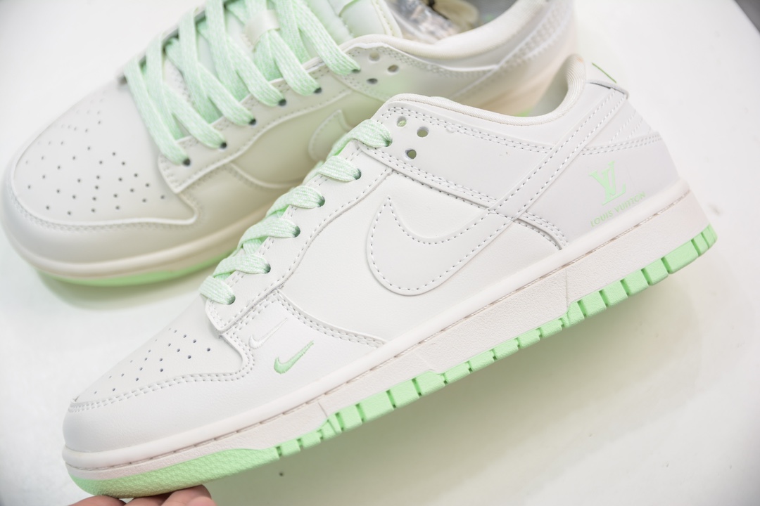 280 LV x Nike Dunk Low 双勾荧光绿  XX2025-321