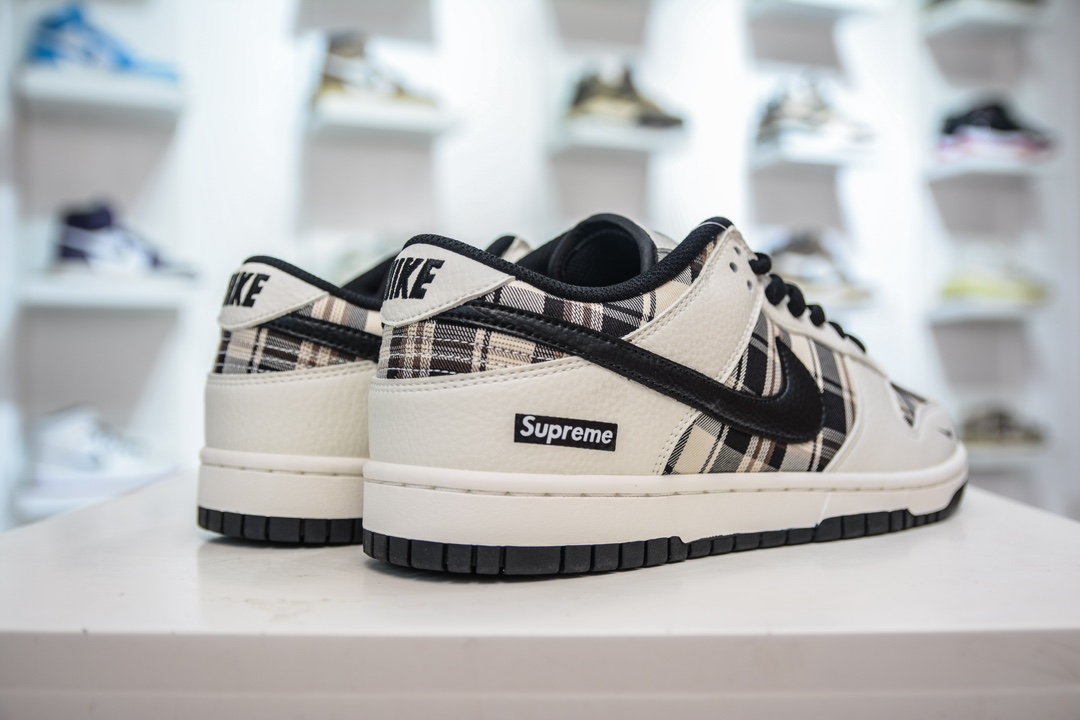 280 Supreme x Nike Dunk Low 此款主张打破传统的工业化流水线设计限制 SP1098-061