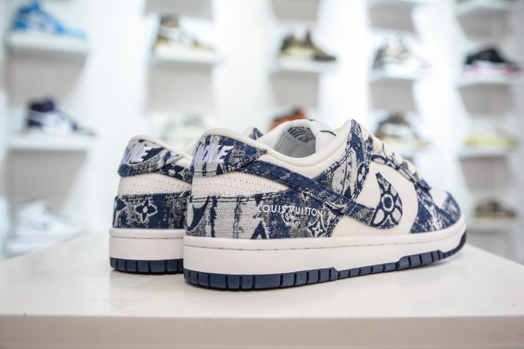 280 LV x Nike Dunk Low 此款主张打破传统的工业化流水线设计限制 JH8040-942