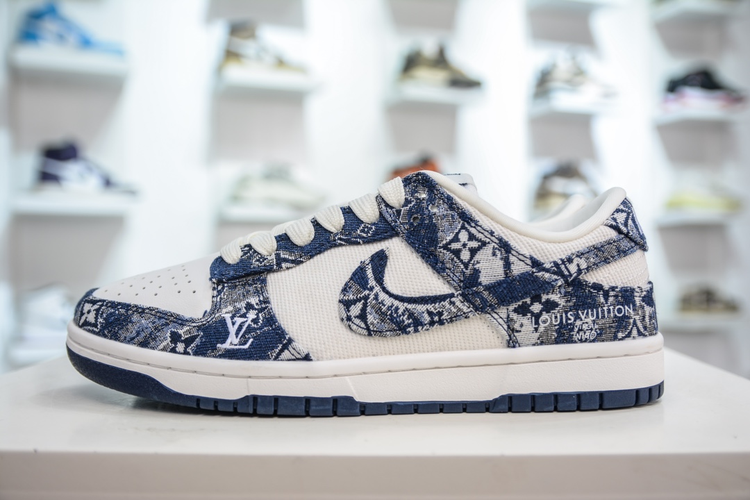 280 LV x Nike Dunk Low 此款主张打破传统的工业化流水线设计限制 JH8040-942
