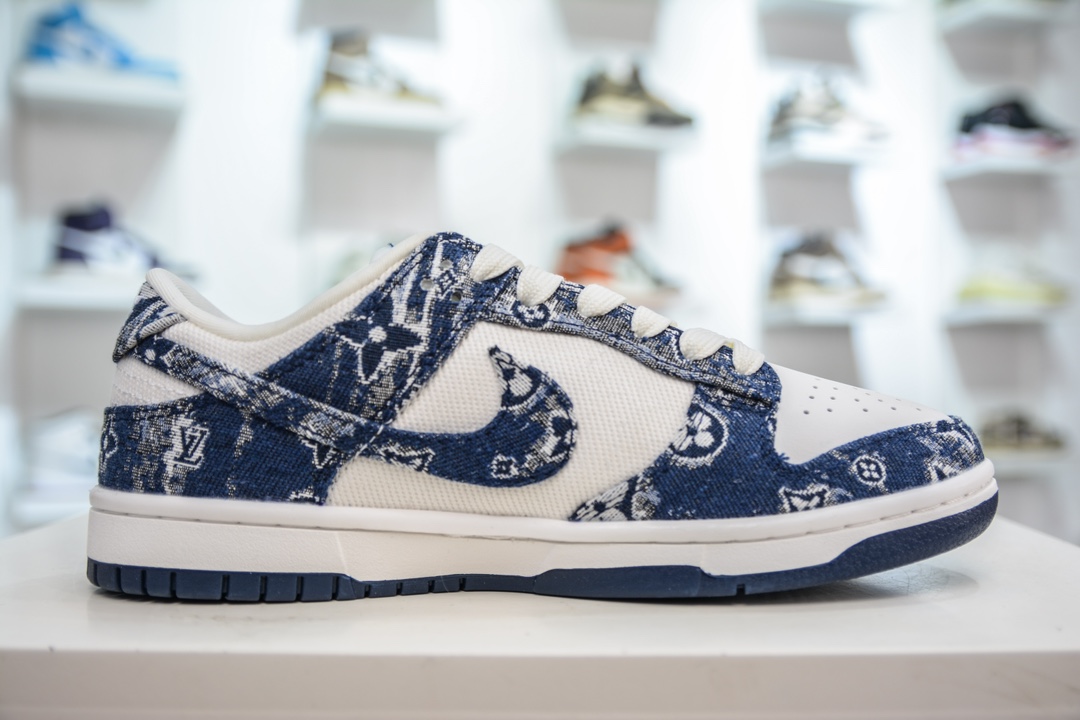 280 LV x Nike Dunk Low 此款主张打破传统的工业化流水线设计限制 JH8040-942
