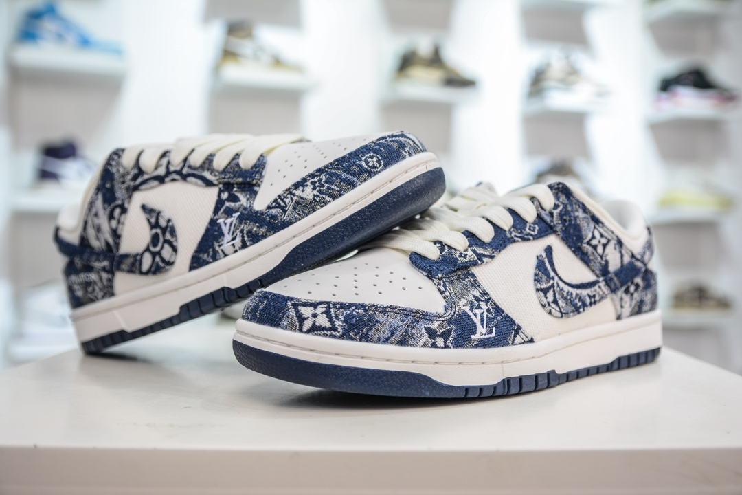 280 LV x Nike Dunk Low 此款主张打破传统的工业化流水线设计限制 JH8040-942