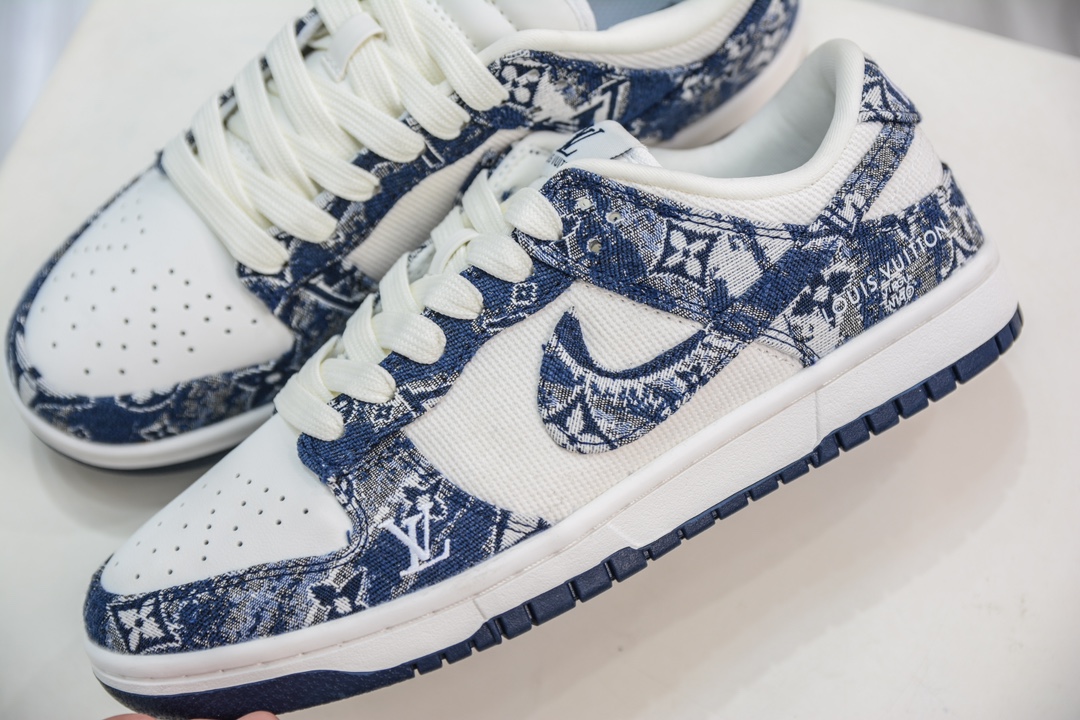 280 LV x Nike Dunk Low 此款主张打破传统的工业化流水线设计限制 JH8040-942