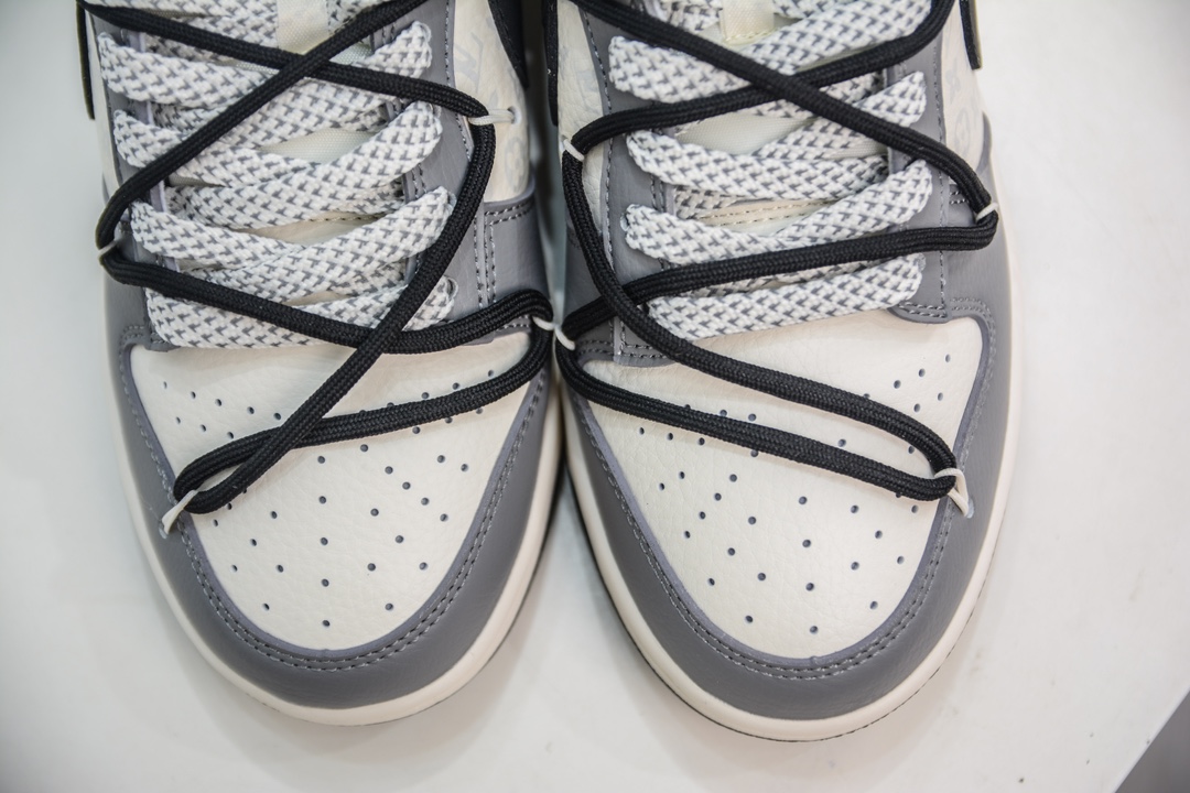 300 LV x Nike Dunk Low 灰米白绑带 JJ5688-104