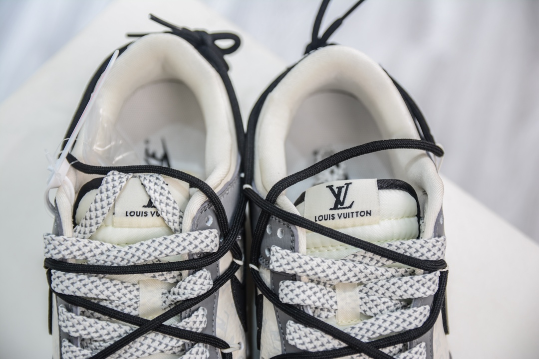 300 LV x Nike Dunk Low 灰米白绑带 JJ5688-104