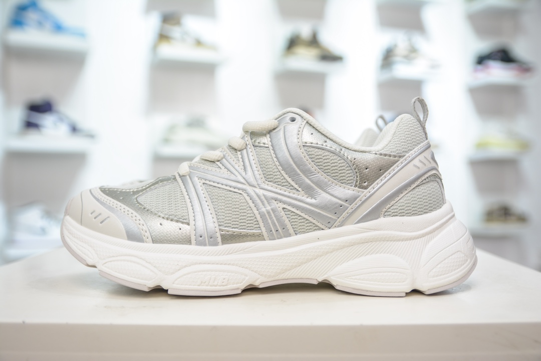 180 NY美国榄球洋基队New York Yankees x MLB Big Ball Chunky Mask Sandal 系列厚底老爹风魔术贴镂空休闲运动鞋