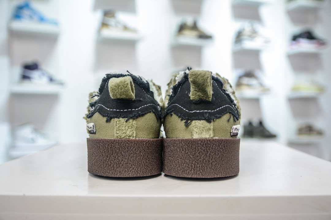 160 Adidas adidas Campus 80S x SONG FOR THE MUTE 最新联名复古破坏工艺帆布鞋 ID4792
