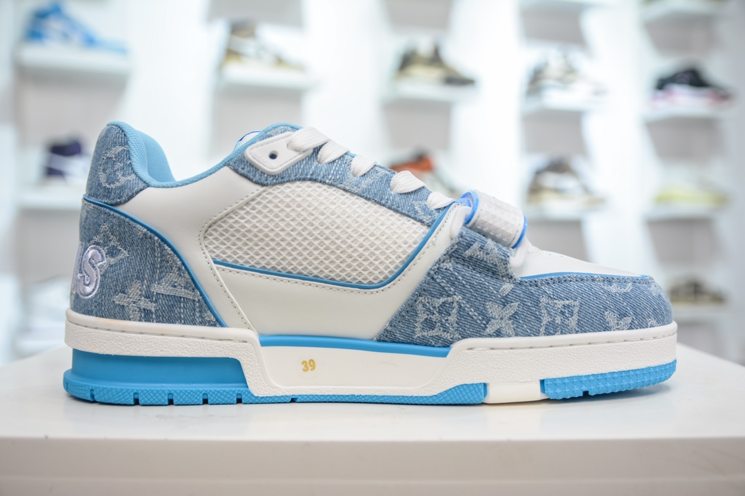 500 纯原级别 高端零售专供Louis Vuitton 路易威登 LV Trainer 低帮休闲板鞋