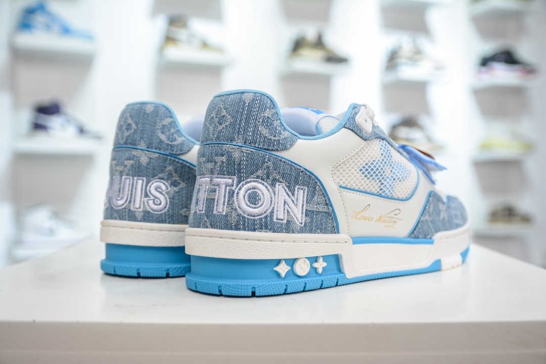 500 纯原级别 高端零售专供Louis Vuitton 路易威登 LV Trainer 低帮休闲板鞋