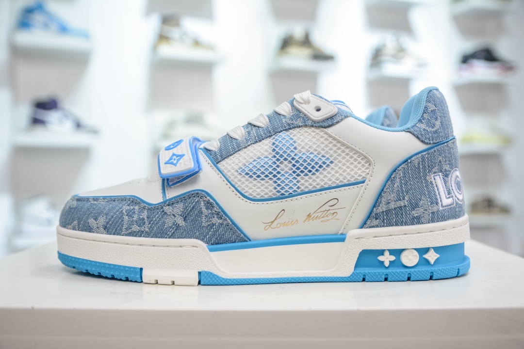 500 纯原级别 高端零售专供Louis Vuitton 路易威登 LV Trainer 低帮休闲板鞋