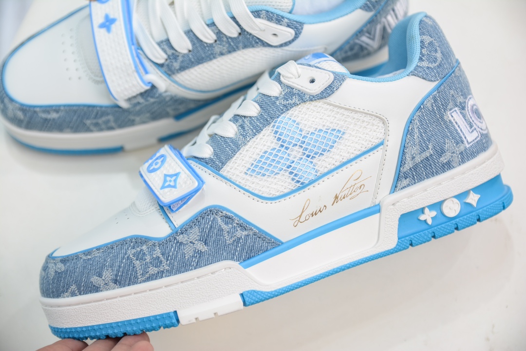 500 纯原级别 高端零售专供Louis Vuitton 路易威登 LV Trainer 低帮休闲板鞋