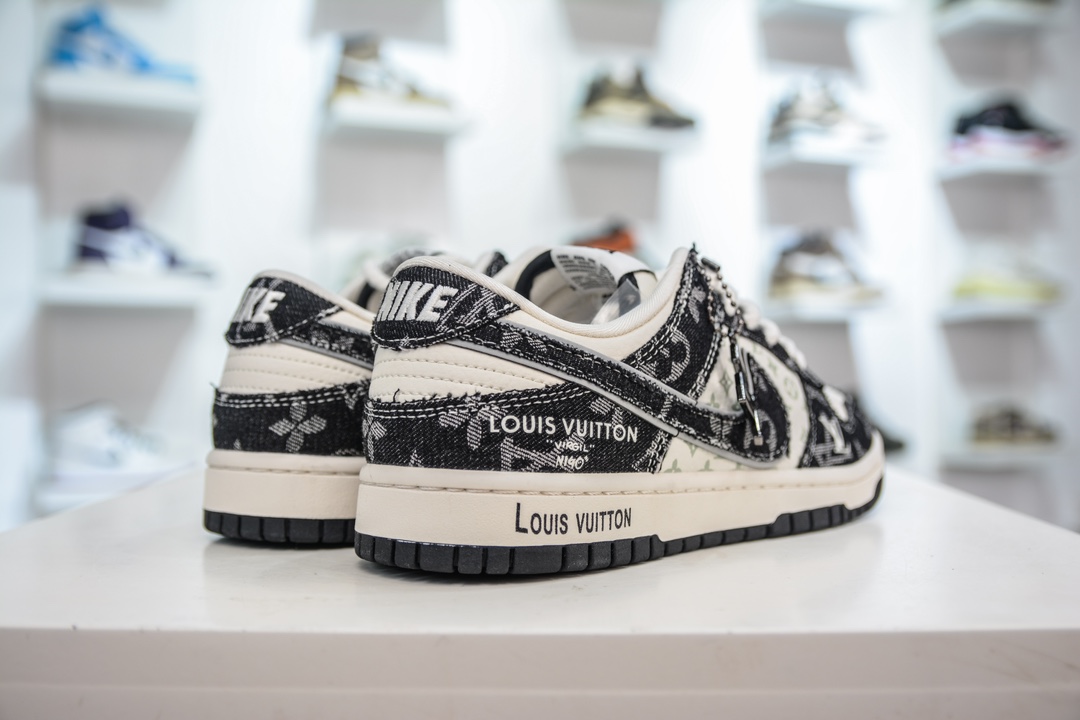 280 LV x Nike Dunk Low 此款主张打破传统的工业化流水线设计限制 SJ2068-256