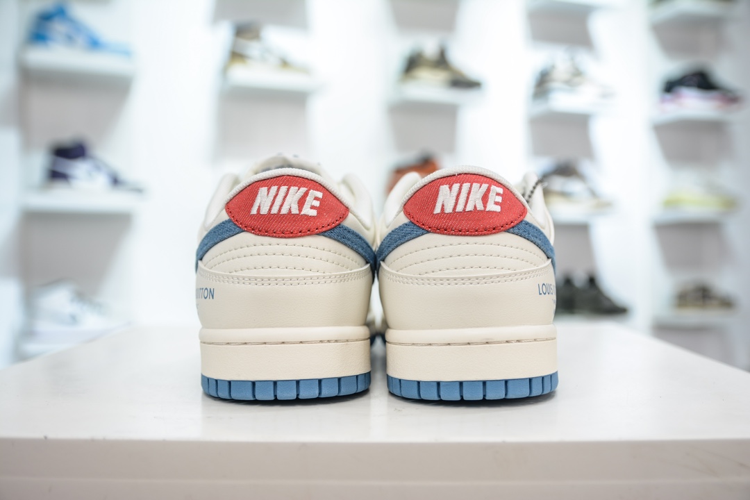 280 LV x Nike Dunk Low 此款主张打破传统的工业化流水线设计限制 XX2025-323