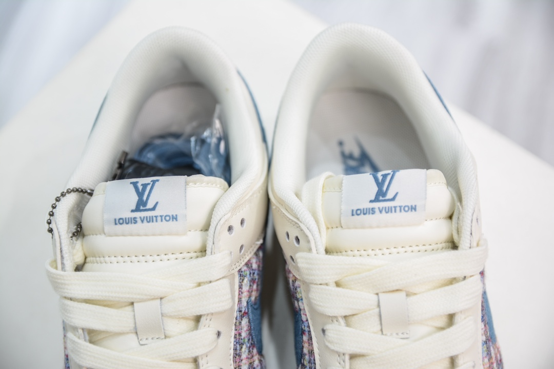 280 LV x Nike Dunk Low 此款主张打破传统的工业化流水线设计限制 XX2025-323