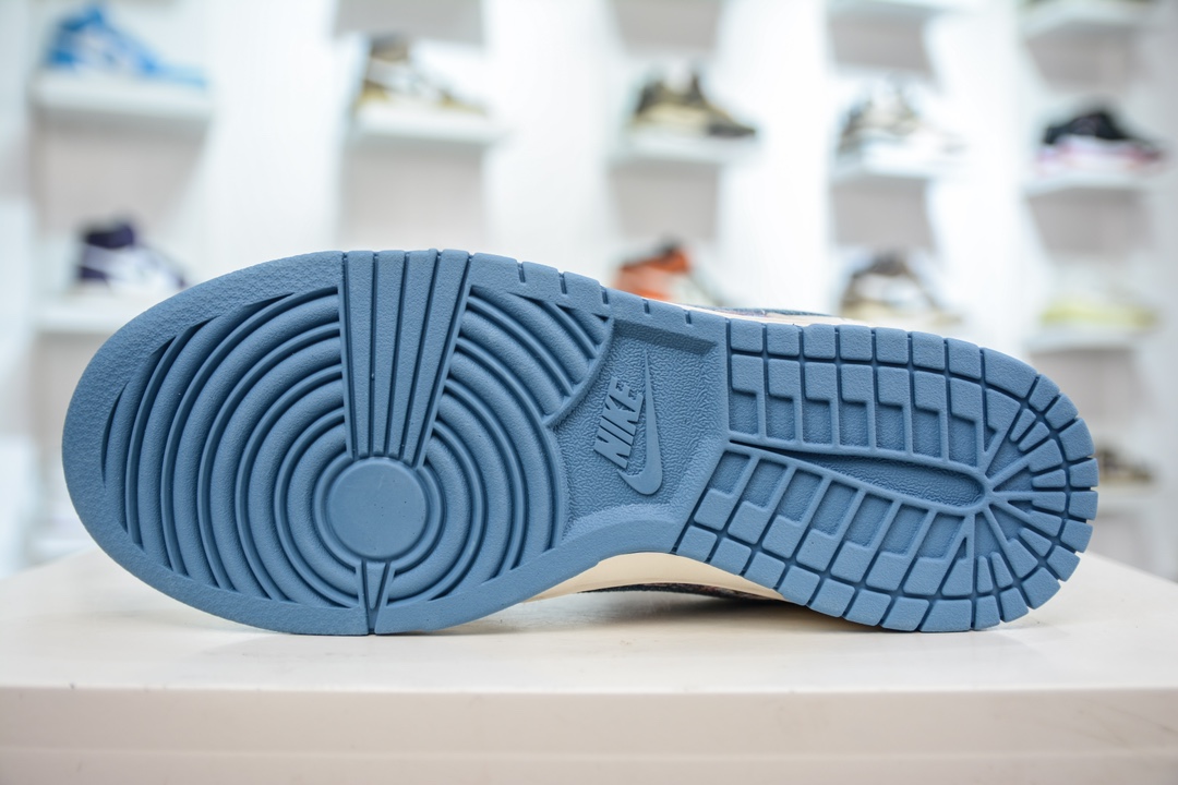 280 LV x Nike Dunk Low 此款主张打破传统的工业化流水线设计限制 XX2025-323