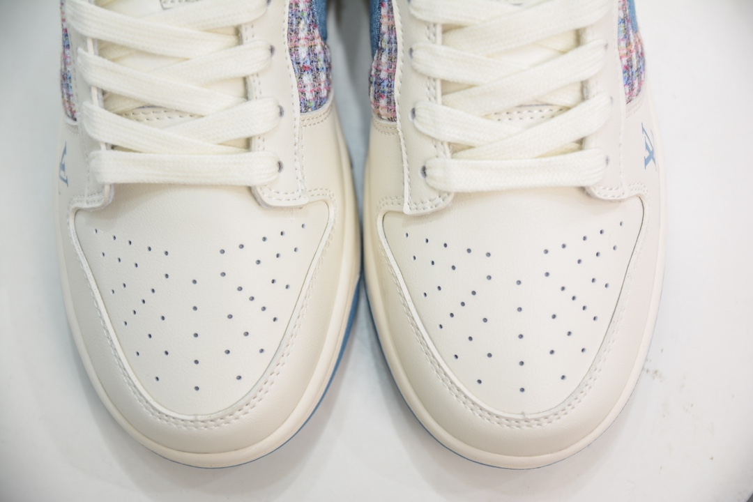 280 LV x Nike Dunk Low 此款主张打破传统的工业化流水线设计限制 XX2025-323