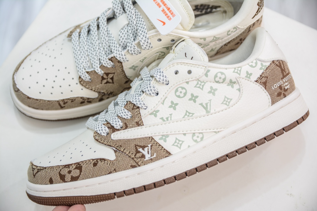 270 TS x Air Jordan AJ1 Low 倒钩低帮联名定制配色 SJ2068-102