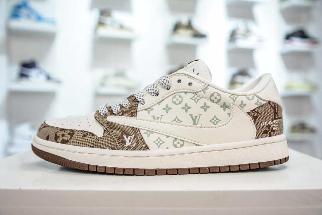 270 TS x Air Jordan AJ1 Low 倒钩低帮联名定制配色 SJ2068-102