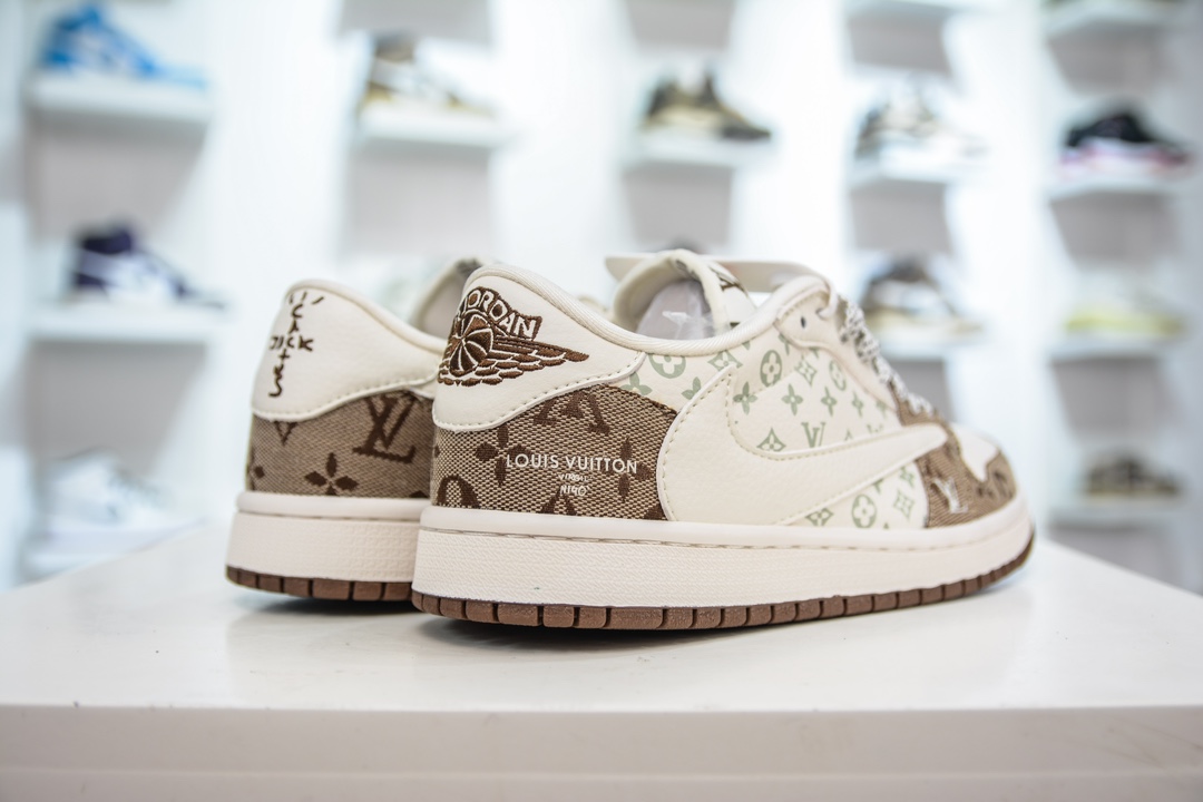 270 TS x Air Jordan AJ1 Low 倒钩低帮联名定制配色 SJ2068-102