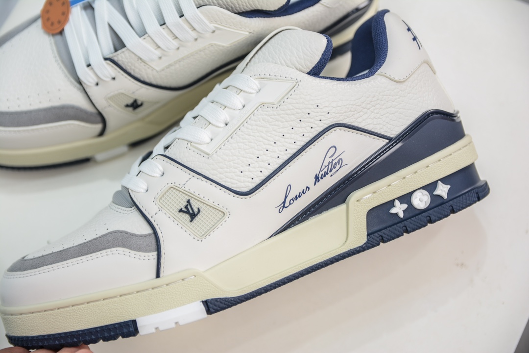 500 纯原级别 高端零售专供Louis Vuitton 路易威登 LV Trainer 低帮休闲板鞋