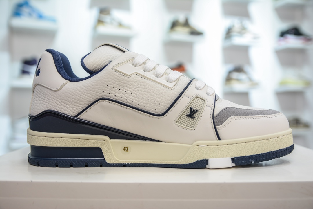 500 纯原级别 高端零售专供Louis Vuitton 路易威登 LV Trainer 低帮休闲板鞋