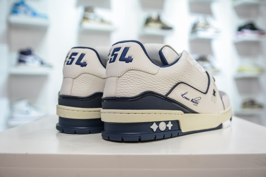 500 纯原级别 高端零售专供Louis Vuitton 路易威登 LV Trainer 低帮休闲板鞋