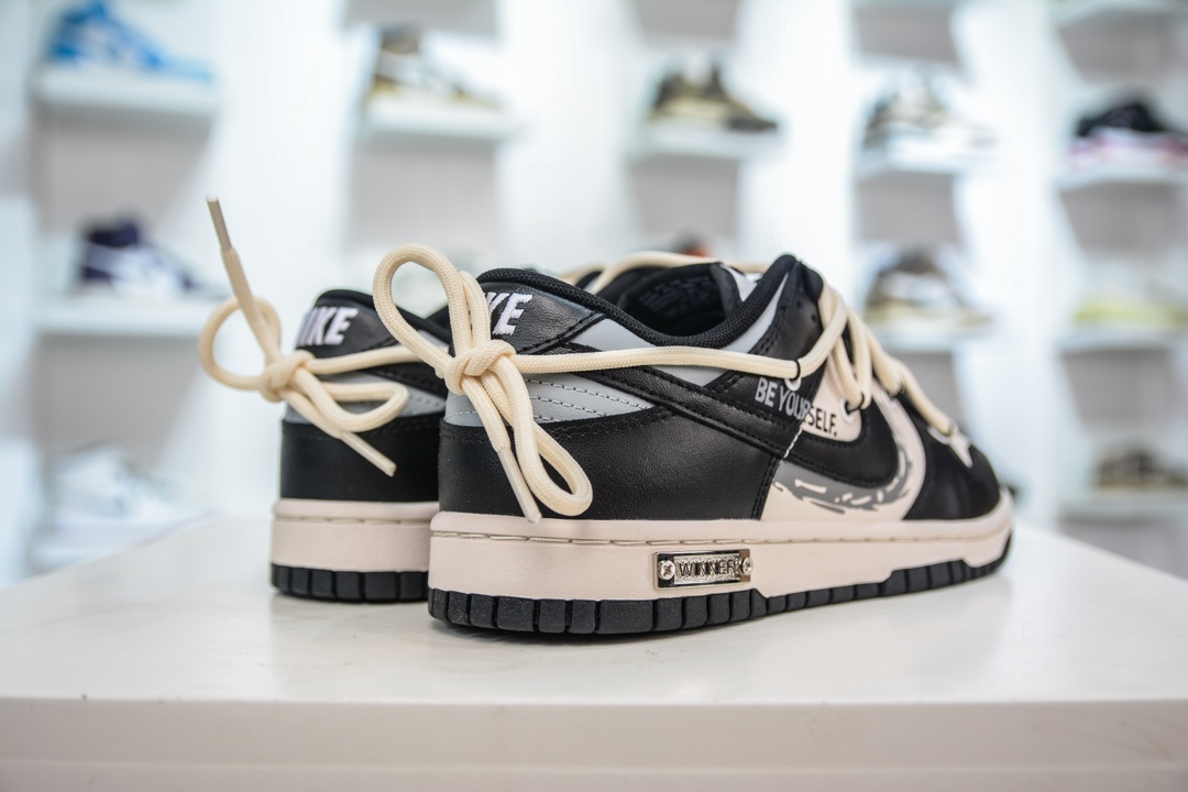 260 YC版 Nike Dunk Low 金属朋克 黑白金 DD1391-100