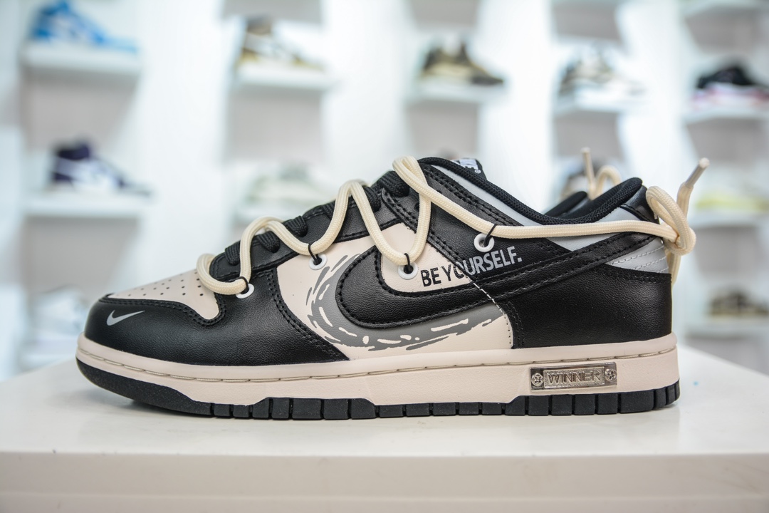 260 YC版 Nike Dunk Low 金属朋克 黑白金 DD1391-100