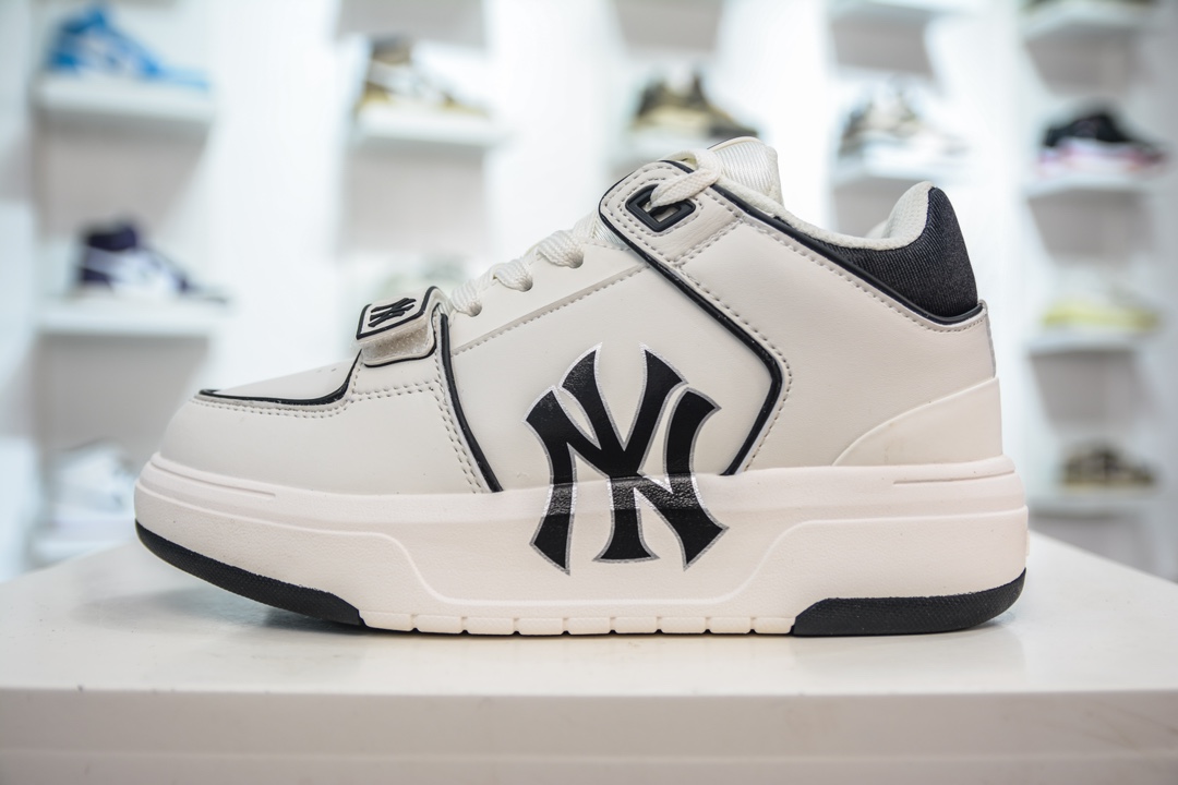 190 PB版 MLB Chunky Liner Basic Mid 学长鞋系列中帮板鞋
