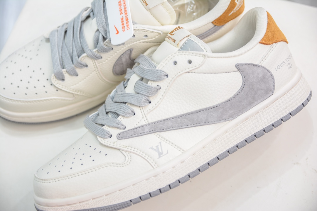 TS x Air Jordan AJ1 Low 倒钩低帮联名定制配色  LX1988-800