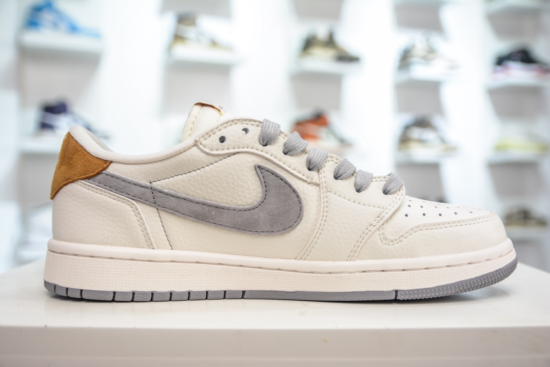 TS x Air Jordan AJ1 Low 倒钩低帮联名定制配色  LX1988-800