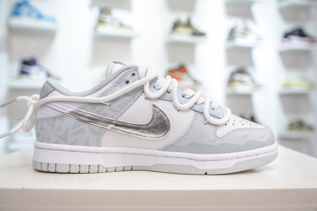 YC版纯原 Nike Dunk Low 白银 浅灰蓝   HF0730-160