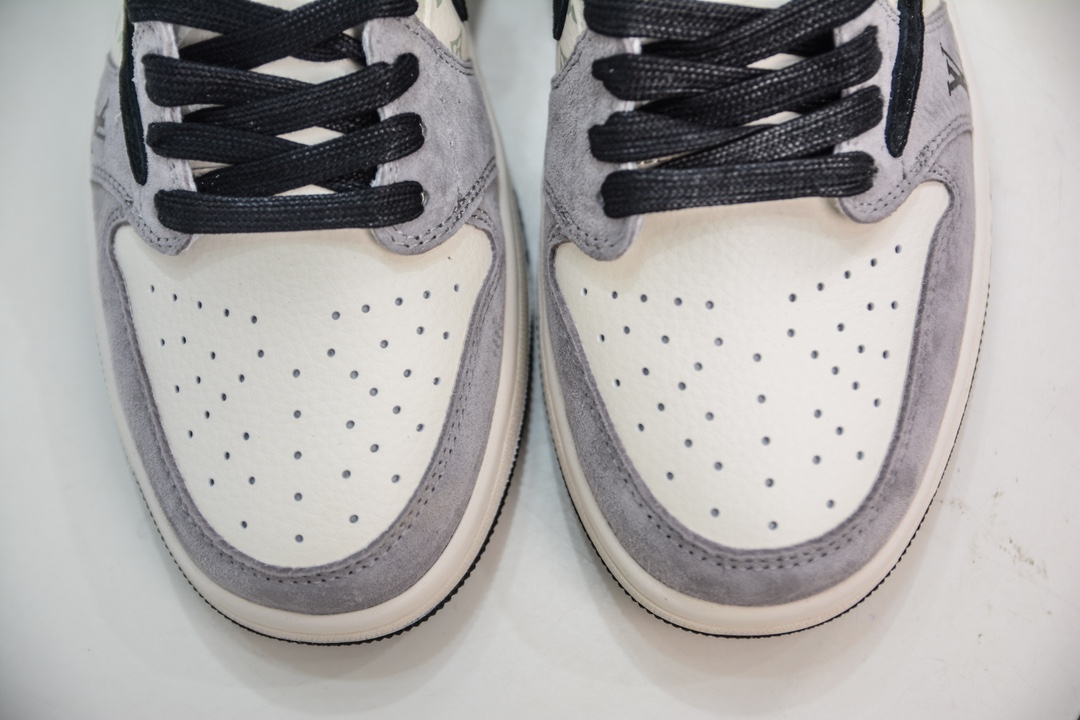 TS x Air Jordan AJ1 Low 倒钩低帮联名定制配色 SJ2068-101