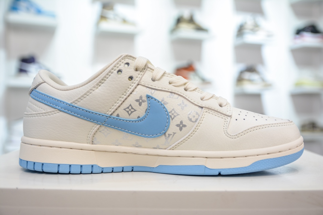 LV x Nike Dunk Low 蓝三勾   CF3688-005