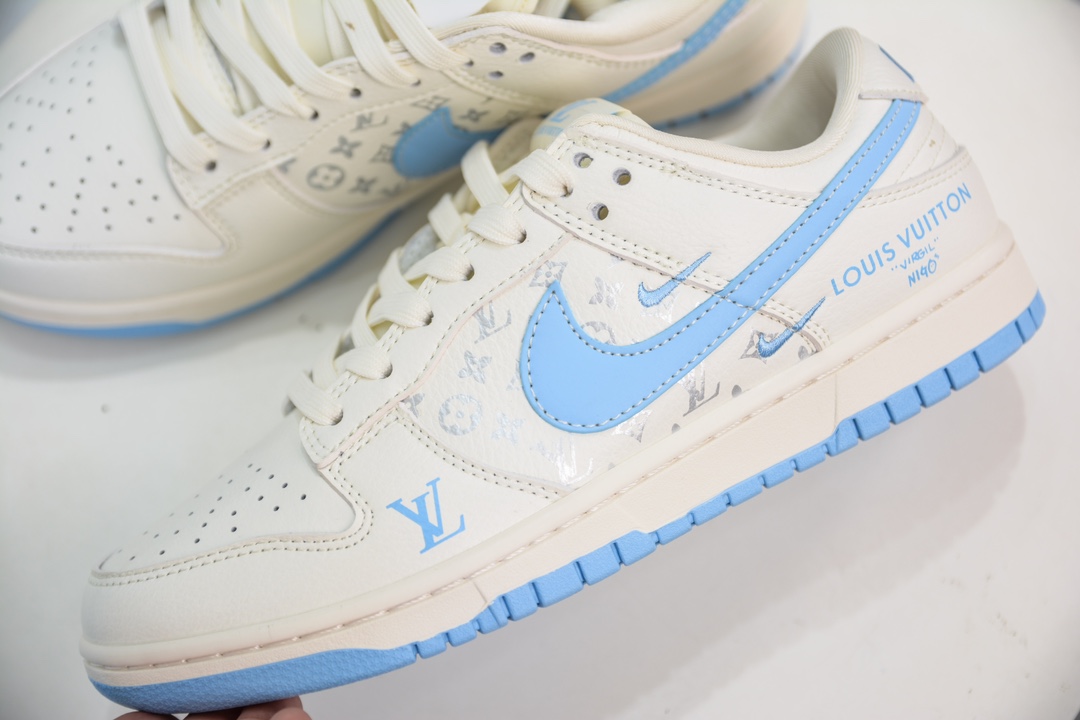 LV x Nike Dunk Low 蓝三勾   CF3688-005