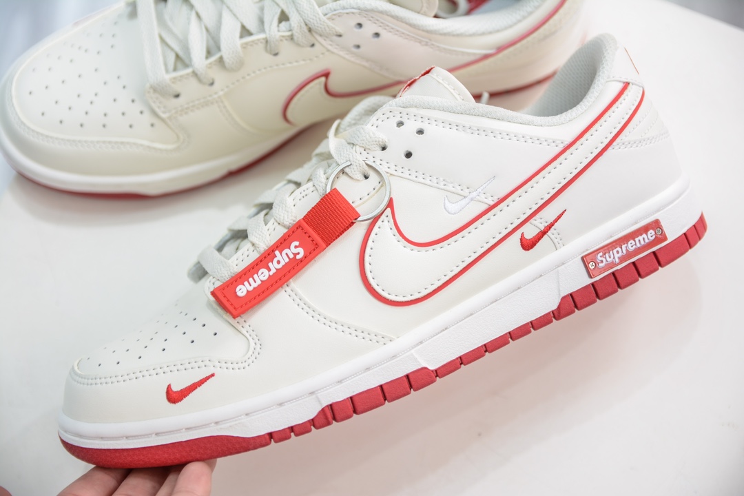 Supreme x Nike Dunk Low 米红小红勾   DJ2024-004