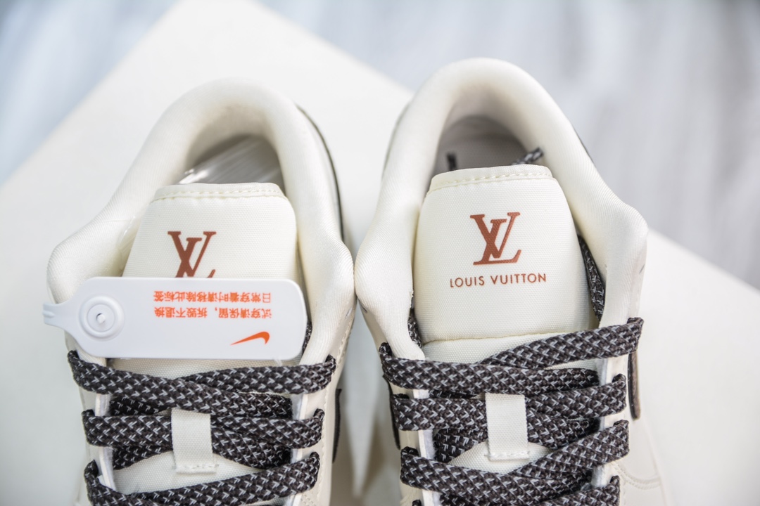 LV x Air Jordan AJ1 Low 低帮联名定制配色  WG8850-004