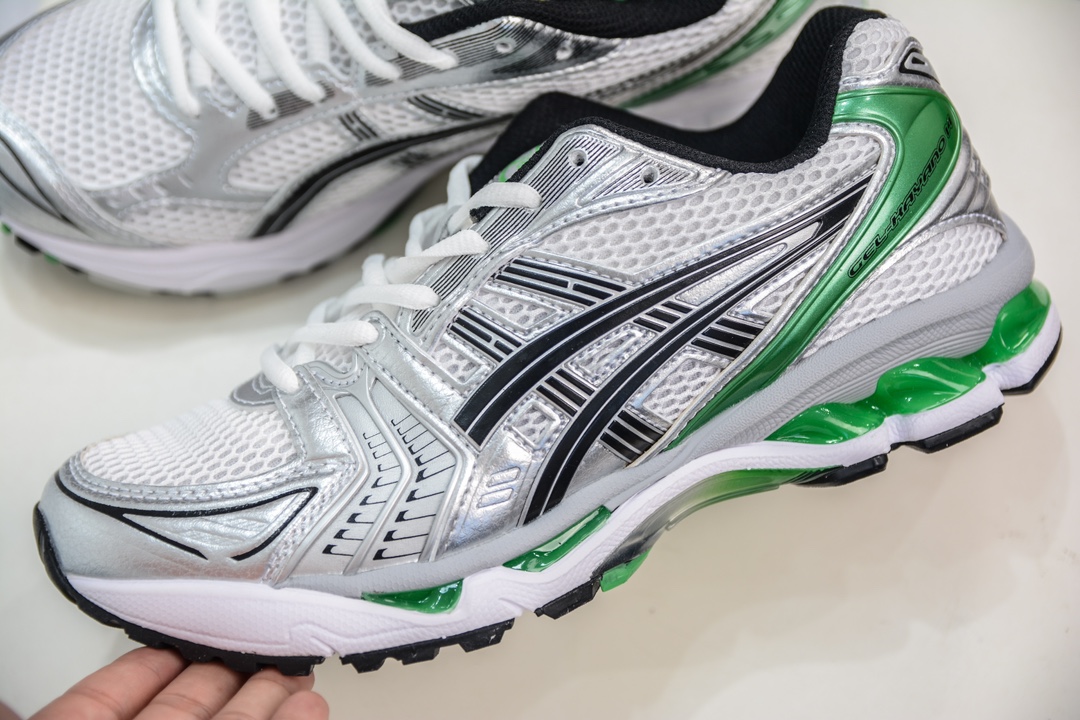 ASICS GEL-KAYANO 14 亚瑟士K14系列户外复古潮流百搭织物合成革缓震休闲跑步鞋